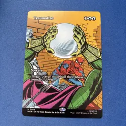 Traumatize (Borderless) MTG Marvel Universe Eternal-Legal (MAR) Regular - Image 1