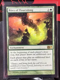 Rites of Flourishing - Reg - MTG - Magic 2012 - M12 - 192/249 - RARE ~ NM - Image 2