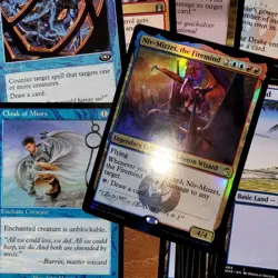 Complete Deck of Magic: the gathering Cards 100 MTG Commander Poison Blue Red - Image 1