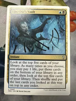 1x Lim-Dul’s Vault- NM- Mystery Booster 2- Mtg Magic The Gathering- White Border - Image 1