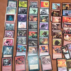 Complete Deck of Magic: the gathering Cards 100 MTG Commander Poison Black Red - Image 3