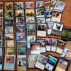 Complete Deck of Magic: the gathering Cards 100 MTG Commander Poison White Blue - Image 2