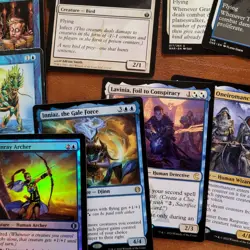 Complete Deck of Magic: the gathering Cards 100 MTG Commander Poison White Blue - Image 5