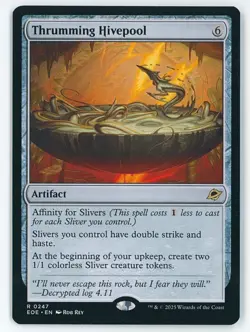 Thrumming Hivepool #0247 FOIL MTG Edge of Eternities Magic The Gathering - Image 1