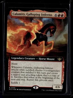 Calamity, Galloping Inferno - 330 - Foil - OTJ - NM - MTG Magic the Gathering - Image 1