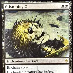 Glistening Oil - Reg - MTG - New Phyrexia - 62/175 - RARE ~ NM - Image 1
