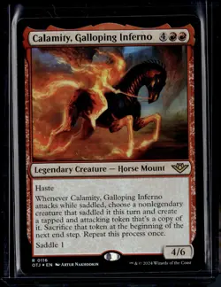Calamity, Galloping Inferno - 116 - Foil - OTJJ - NM - MTG Magic the Gathering - Image 1