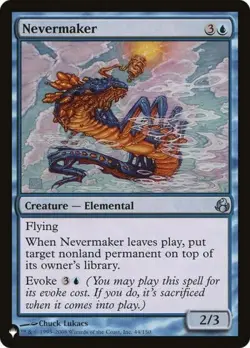 Nevermaker - Light Play MTG The List - Image 1