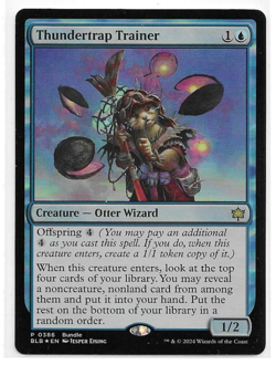 Thundertrap Trainer - Bloomburrow - Magic the Gathering MTG Rare - Image 1