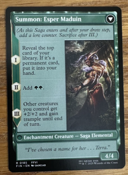 MTG Final Fantasy, Esper Origins / Summon: Esper Maduin - Image 2