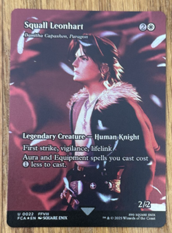 MTG Final Fantasy Through the Ages, Squall Leonhart (Danitha Capashen) - Foil - Image 1