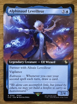 MTG Final Fantasy Commander, Alphinaud Leveilleur - Extended Art - Image 1