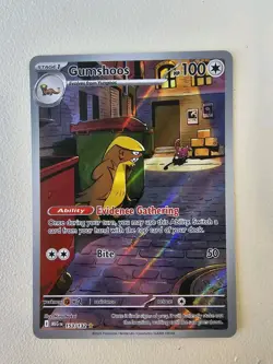 Gumshoos 153/132 Illustration Rare Pokemon Mega Evolution - Image 1