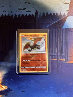 Pokemon TCG Radiant Charizard 20/159 Sword & Shield Crown Zenith - Image 1