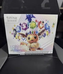 Pokemon Prismatic Evolutions Elite Trainer Box ETB Factory Sealed TCG Fast Ship - Image 1