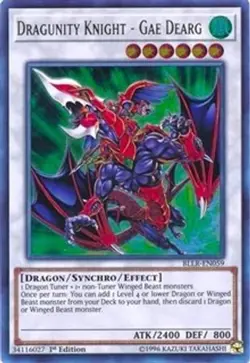 Dragunity Knight - Gae Dearg - 1st Battles of Legend: Light's Revenge LP YuGiOh - Image 1