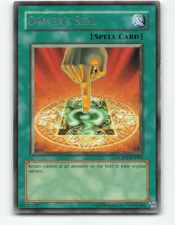 Owner's Seal YuGiOh Card LODI-EN094 - Image 1