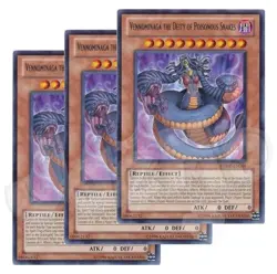 Yugioh Vennominaga the Deity of Poisonous Snakes - Rare LP - Plus Free Holo - Image 1