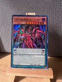 Yugioh! 1x D/D/D Zero Doom Queen Machinex DOOD-EN003 Ultra Rare 1st Ed NM - Image 1