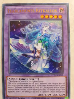 Yu-Gi-Oh! TCG Tearlaments Kitkallos Power of the Elements POTE-EN042 card lot - Image 1