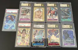 One Piece Card Lot All Graded - Image 1
