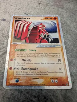 Groudon Ex 038 Black Star Promo Ultra Holo Pokemon Card - HP - Image 1