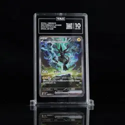 TAG 10 GEM MINT Zekrom ex SAR 169/086 SV11B Black Bolt - Pokemon Card Japanese - Image 1