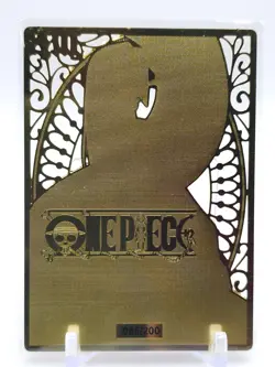 Goddess Story - Gold Metal Waifu Card - Boa Hancock - NUMBERED #/200 - Image 2
