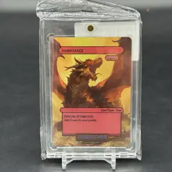 Divorced Dads Serialized Card - Inheritance - 931/999 TCG Sold Out New Sealed - Image 1