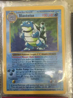 100% Complete 1999 Pokemon Shadowless Base Set 102/102 cards - Image 4