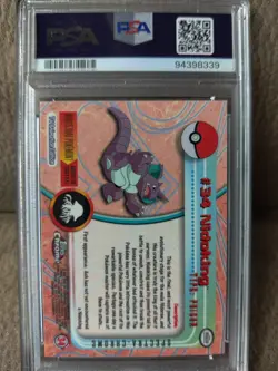 Nidoking PSA 10MINT SPECTRA Topps Chrome Series 1 #34 Pokemon Card - Image 2