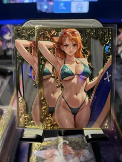 Goddess Story Metal Card Serialized Anime Waifu Nami - Image 1