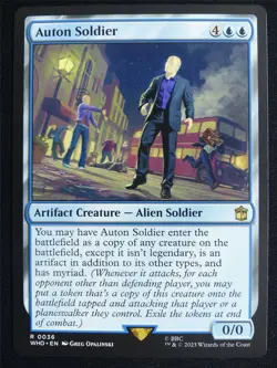 Auton Soldier - WHO - Mtg Card #4M9 - Image 1