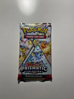 Pokemon Prismatic Evolutions - 10 Cards/Pack - Random Art - SEALED - Image 1