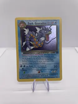 Pokemon TCG Dark Gyarados Holo Card Team Rocket Set 8/82 (LP) - Image 1