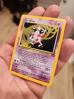 Pokemon Mr. Mime Card Holo Rare Jungle Set 6/64 Wizards 1999 - Image 1