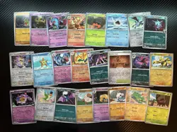 Pokemon Destined Rivals Reverse Holo Card Lot 37 Cards NO DUPLICATES - Image 1