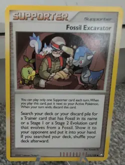Pokemon Card - Fossil Excavator - 111/123 - Mysterious Treasures - Non Holo - LP - Image 1