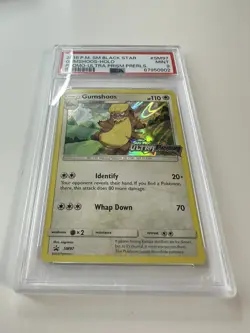 PSA 9 -MINT Gumshoos SM97 PreRelease HOLO PROMO Black Star Pokemon Card - Image 3