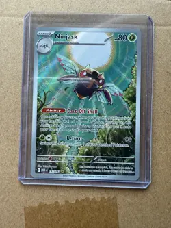Ninjask 137/132 Illustration Rare Mega Evolution NM English Pokemon card - Image 1
