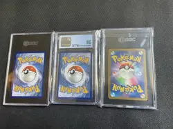 Graded Pokemon Cards Kyogre Shining Fates, Zekrom Dragon Majesty, JP Doduo Shiny - Image 2
