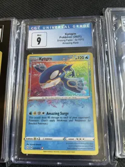 Graded Pokemon Cards Kyogre Shining Fates, Zekrom Dragon Majesty, JP Doduo Shiny - Image 4