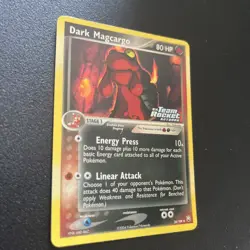 Dark Magcargo Holo 38/109 EX Team Rocket Returns STAMPED Pokemon Card - Image 3