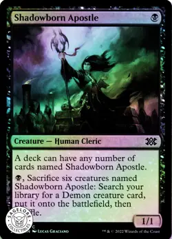 MTG Shadowborn Apostle | NM Foil | Double Masters 2022 - Image 1