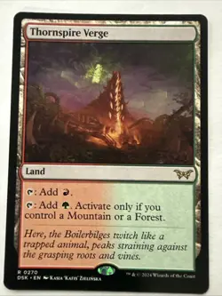 MTG Thornspire Verge 0270) Reg Duskmourn: House of Horrors NM DSK - Image 1