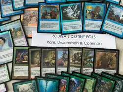 Lot 60 FOIL URAZA'S DESTINY rare, uncommon and common MTG Unplayed Near Mint - Image 1