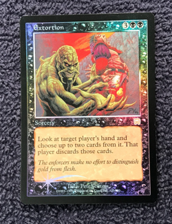 Lot of 25 BLACK FOIL rare, uncommon + common MERCADIAN MASQUES MTG Unplayed NM - Image 2