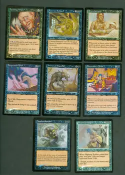Lot of 25 BLACK FOIL rare, uncommon + common MERCADIAN MASQUES MTG Unplayed NM - Image 4