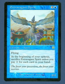 Lot of 18 BLUE FOIL rare, uncommon + common MERCADIAN MASQUES MTG Unplayed NM - Image 2