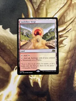 Sunbillow Verge Aetherdrift Regular 264 Rare Nm - Image 1